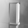 CiaoHER 2in Thickness Beveled Solid Acrylic Display Block Clear Polished