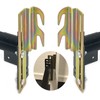 4Pcs 711 Bed Frame Bolt On to Hook On Conversion