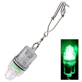 OROOTL LED Fishing Lights Underwater Battery Powered Deep Drop Fishing Light with Clip Waterproof Fish Attracting Lure Lamp Green Blue Red White Multicolor 2,100ft