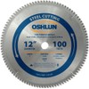 Oshlun SBF-120100 12-Inch 100 Tooth TCG Saw Blade with 1-Inch