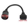 9 Pin to OBD2 Adapter Cable J1939 Duty Truck Diagnostic