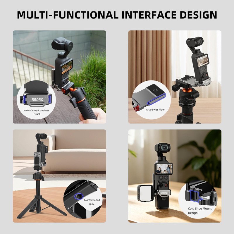 Flymile Pocket 4P 4 3 Magnetic Mount Stand for DJI