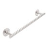 Self Adhesive Towel Bar,16" Brushed Nickel No Drill Bathroom,304SS Towel
