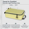 Cocoon Discrete Packing Cube Light Medium Yellow
