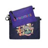 FILA/BTS DYNAMITE POUCH SET NAVY FS3BCD6C15X NAVY