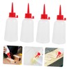 SHINEOFI 10PCS Ldpe Soft Plastic Needle Tip Squeeze Bottles for