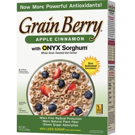Grain Berry Apple Cinnamon Cereal, 12 Ounce - 3 PACK