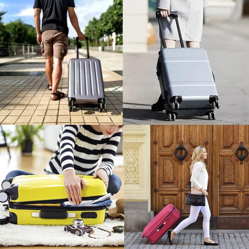 Liekadijiae 2 Pieces Suitcase Handle, Luggage Suitcase Handle, Replacement Suitcase