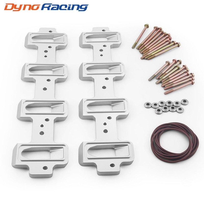 Dyno Racing Rectangle Intake Manifold Adapter Plates Kit 551316 Compatible