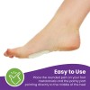 Metatarsal Felt Foot Pad Skived Cut - 6 Pairs -