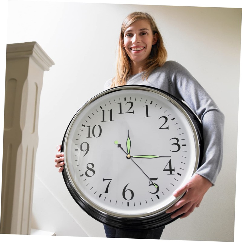 Gadpiparty 10 Sets Glow The Dark Clock Hands Replacement Kit