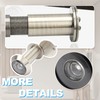 Door Viewer Wide Angle Door Viewer Peephole, Solid Brass Body