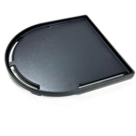 Direct Store DC125 Cast Iron Half Grill Griddle Replacement for Coleman Roadtrip Swaptop Grills LX LXE LXX, Non-Stick Flat Grill Cooking Griddle Pan Accessories, 1 Pack