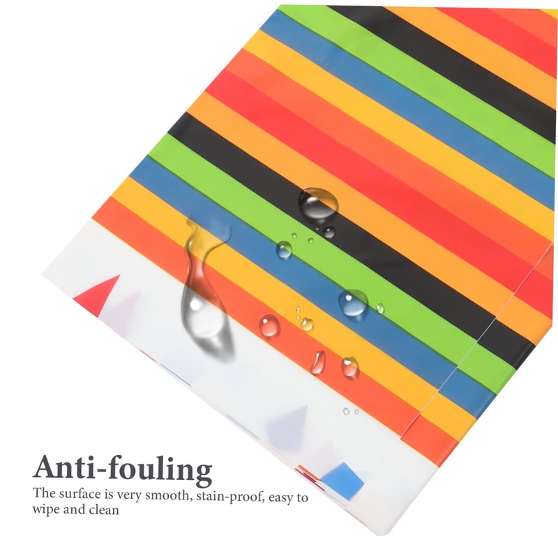 CHILDWEET Mexican Party Tablecloth Carnival Decorative Table Runner PVC Table