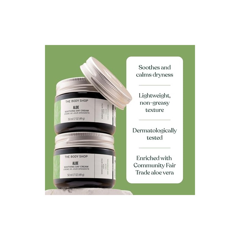The Body Shop- Crema de día con aloe vera para