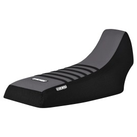 Yamaha 1987 - 2006 YAMAHA Banshee Gripper SEAT COVER Black Grey Black Ribs #112