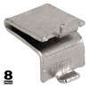 Prime-Line U 10173 Nickel Plated Metal Strip Lock Style Shelf
