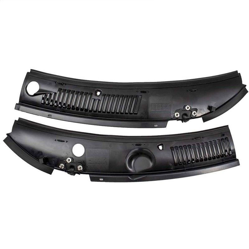 Brock Replacement IMPROVED 2-Piece Windshield Wiper Cowl Grille Vent Cover