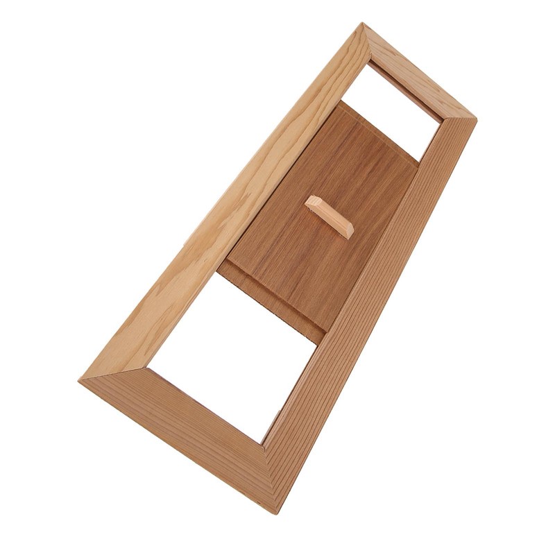 Sauna Vent Grille Adjustable Cedar Wood Steam Room Air Ventilation