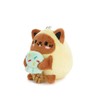 balvi Fluffy Kawaii Minty Keyring Yellow Fluffy Soft Ice Cream