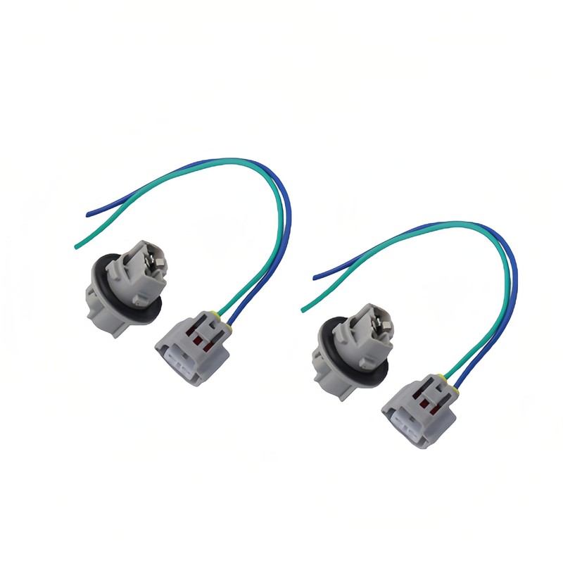 Lskioer 2 Set Turn Signal Socket and Connector Pigtail Lead,