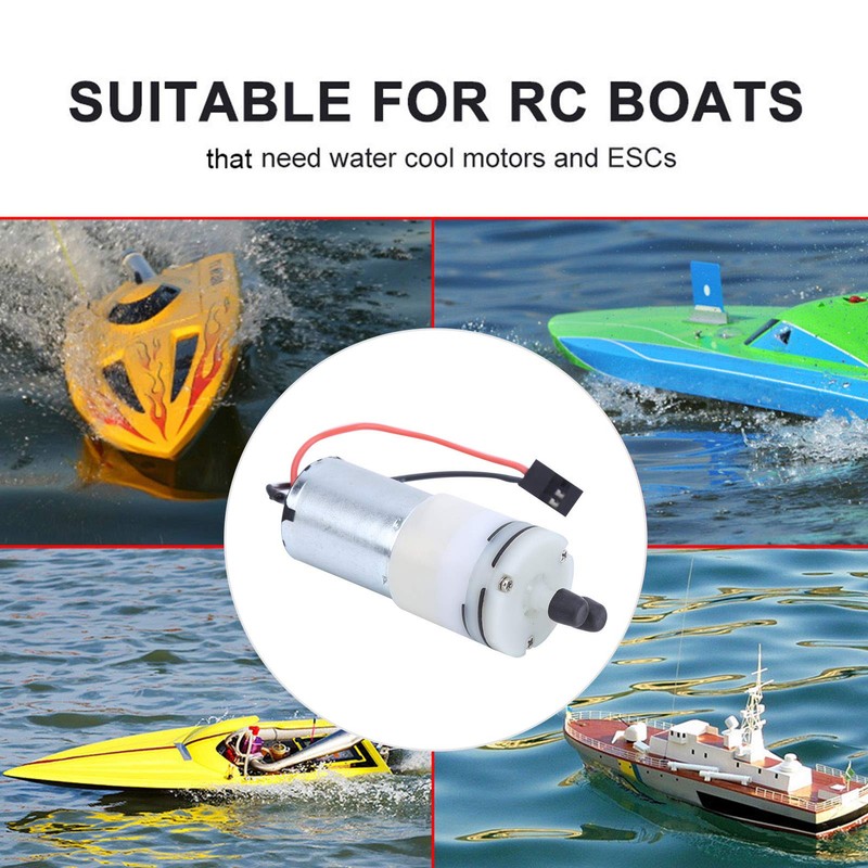 3‑6V Water Cooling Pump RC 370 Water Pump Equipped With