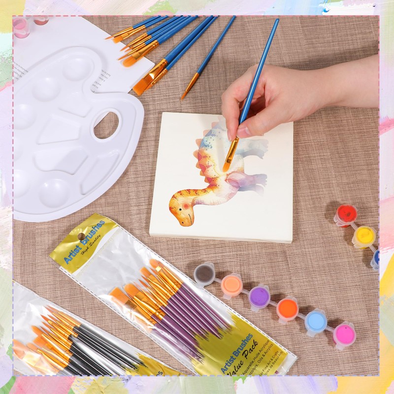 330 Pcs Painting Brushes Palettes Set, Perfect Art Painting Set