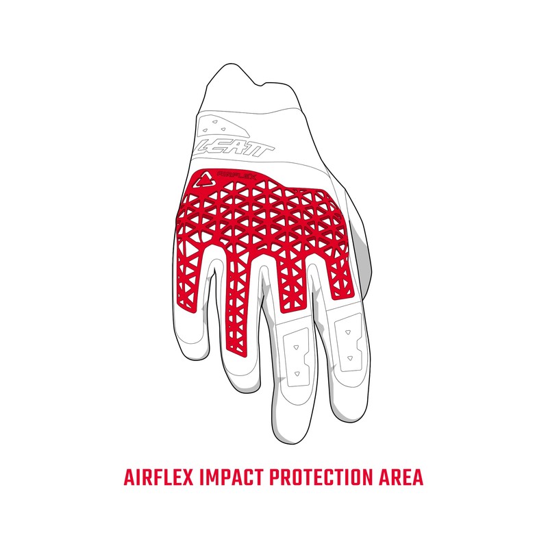 Leatt Gloves Moto 4.5 Lite Adult (Green - Small)