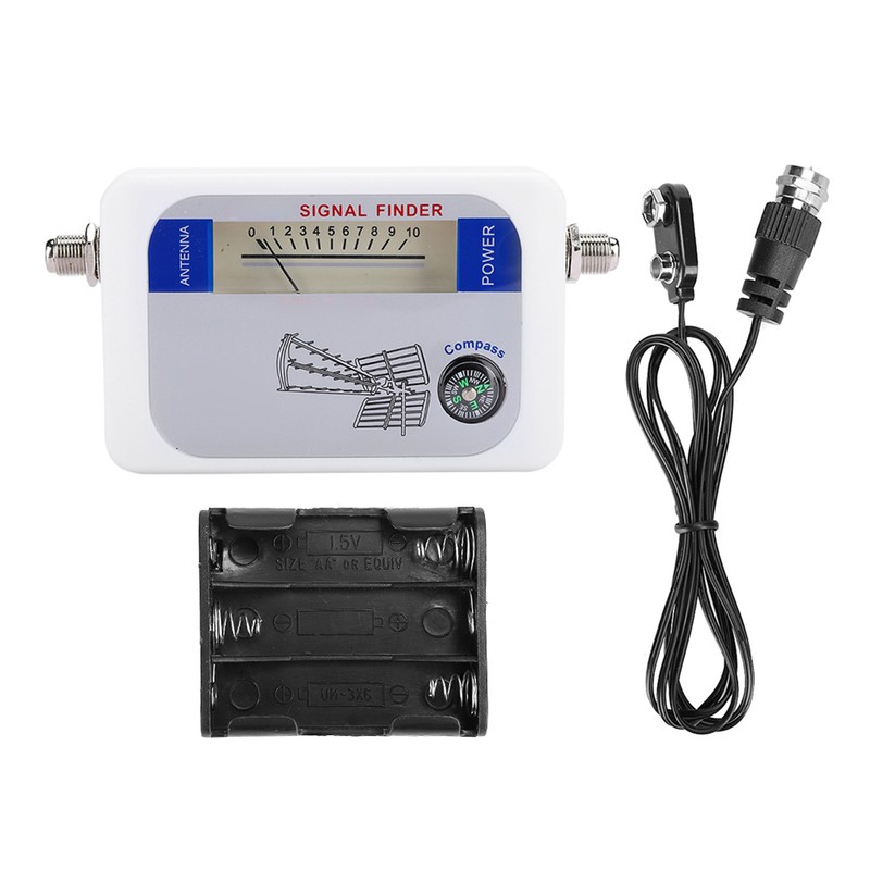 DT‑007W Sensitive Digital Satellite Finder Signal Strength Meter for TV