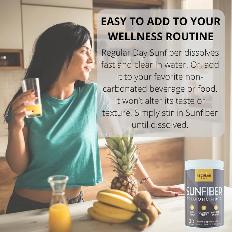 Regular Day Gluten-Free, Non-GMO Fiber Supplement | Promotes Gentle Regularity