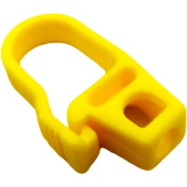 TEKLiNe 20 Hooks Plastic PVC Elastic Rope Nautical Rope Tarpaulin Extendable Carabiner, Hook Carabiner Plastic Rope Fastening Elastic Rope Hook Elastic Rope 8mm