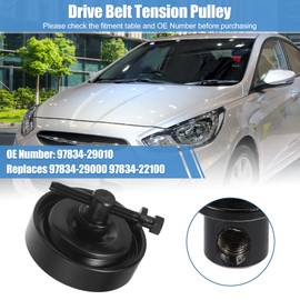 X AUTOHAUX Drive Belt Tensioner Pulley 97834-29010