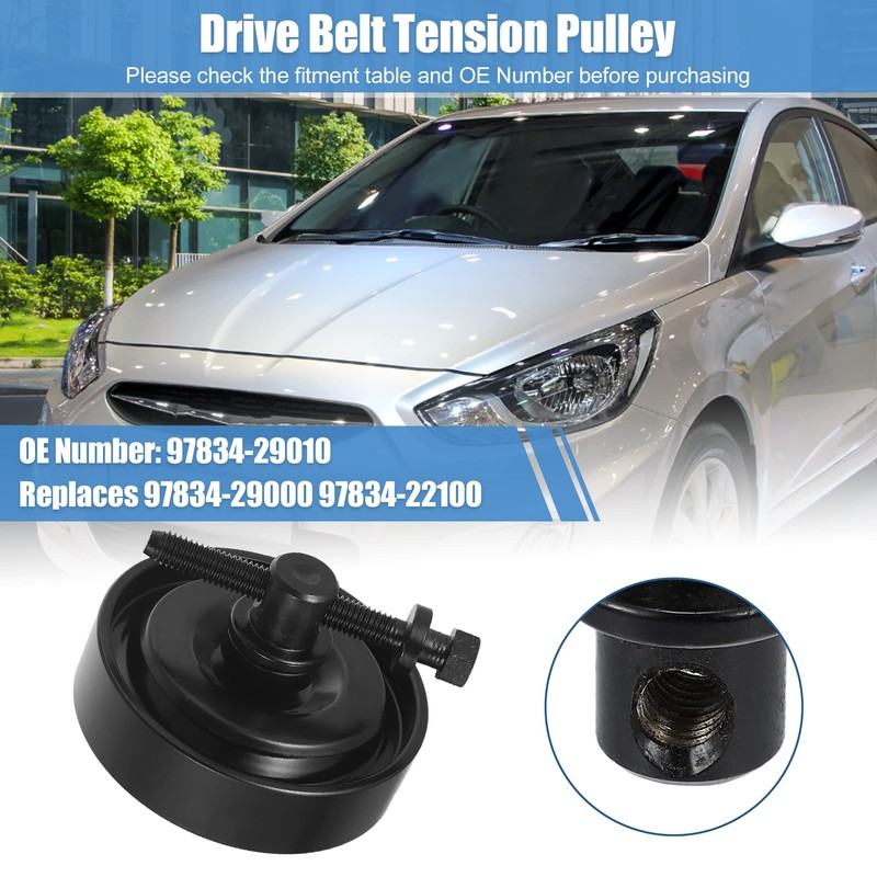 X AUTOHAUX Drive Belt Tensioner Pulley 97834-29010