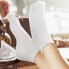 Bencailor 6 Pairs Women Toe Socks Cotton Compression Ankle Five