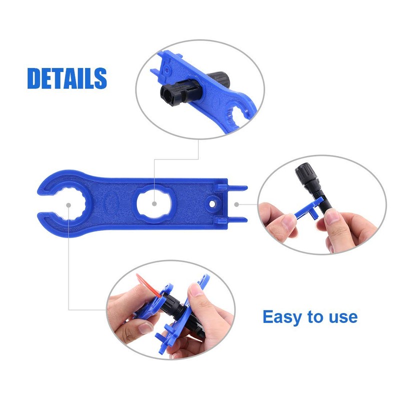 GTIWUNG 2 Pairs Solar Cable Y Splitter Solar Panel Cable