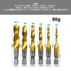 6pcs Audio Fan Drill Tap Carbide Drill Bit Hex Shaft