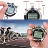 Laopao Digital Stopwatch, Handheld Large LCD Display, Waterproof, Daily Alarm,