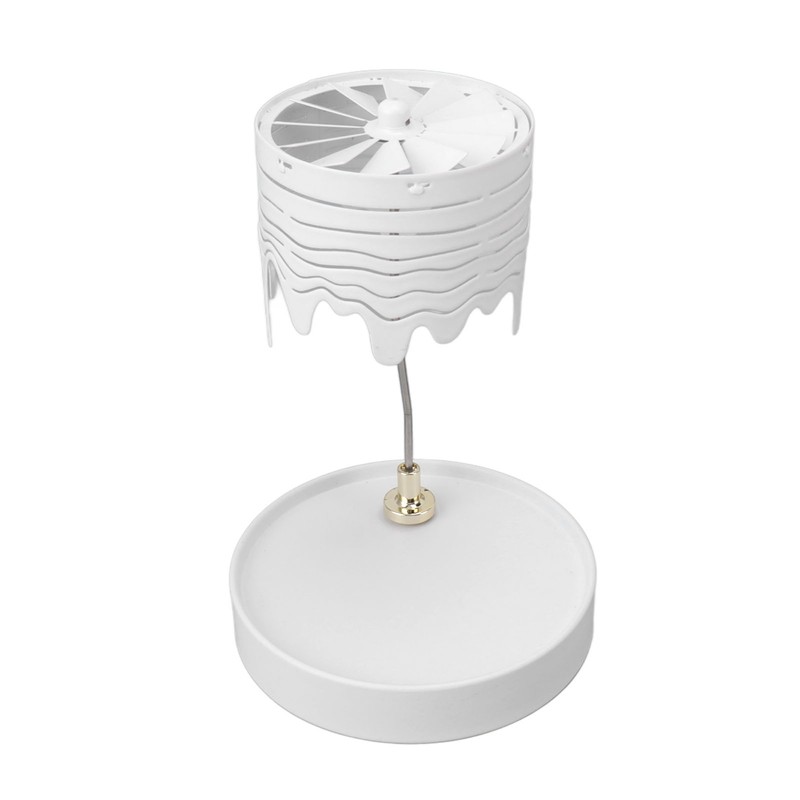 Christmas Tree Carousel Spinning Candle Holder Stainless Steel Rotary Tree