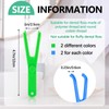 Chengu 4 Pieces Dental Floss Holder Reusable Flosser Reusable Floss