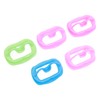 5pcs Silicone Cheek Retractor Soft Mouth Opener Reusable Intraoral Lip