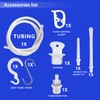 2 Quart Home Enema Bag Kit with Hose Tips and