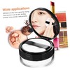 BIUDECO Small Powder Puff Container Set 2pcs Empty Compact Cases