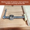 2pcs Table Workbench Fast Fixed Clip Clamp with 4pcs Bench