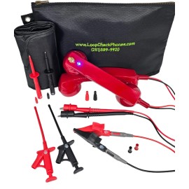 Loop Check Phones Electrician Continuity Test Phone Set ME001 optional MAGNETS - ME001-RMag