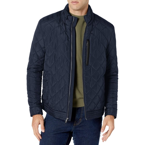 Cole Haan Signature Men's Quilted Jacket, Navy, X-Large