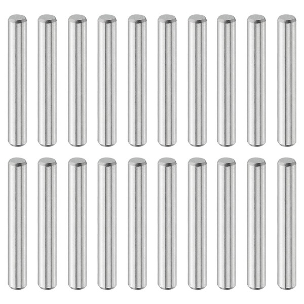 sourcing map 20 Pcs 5 mm x 35 mm Dowel
