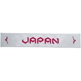 Sports Towel, Imabari Towel, Japan Logo, Cheering Goods, Boxed, Made in Japan, white (scarf towel)