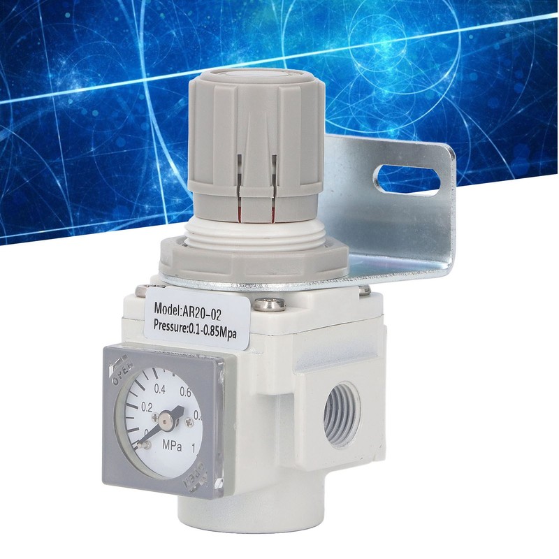 Air Pressure Regulator with Gauge G1/4 Control Valve for Compressor