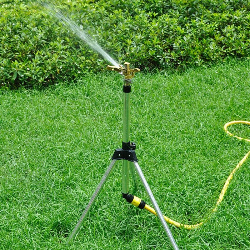 G1/2" Adjustable Tripod Holder for Garden Watering Irrigation Sprinkler