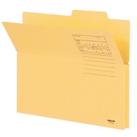 コクヨ 持ち出しフォルダー カラー A4 黄 A4-CFY